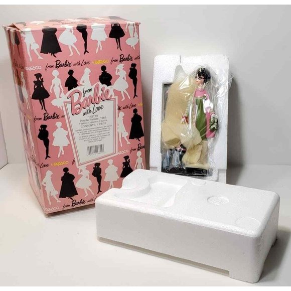 VINTAGE FROM BARBIE WITH LOVE POODLE PARADE 1965 No 113719 BY ENESCO MATTEL 1994 - Picture 2 of 11